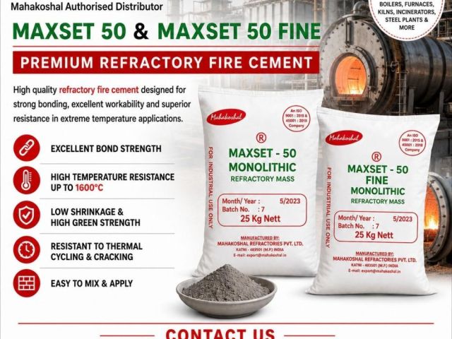 best-refractory-mortar-maxset-50-and-maxset-50-fine-in-rajasthan