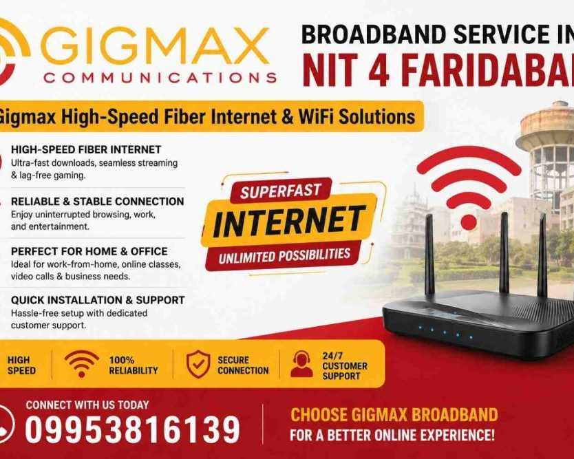 broadband-service-in-nit-4-faridabad-gigmax-wifi-solutions