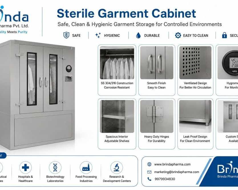 cleanroom-sterile-garment-cabinet-supplier-india