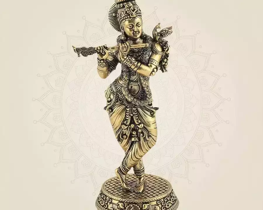 premium-brass-krishna-idol-for-home-temple-decor