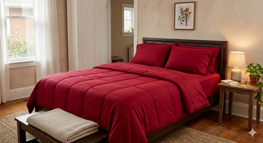 red-bedsheets-pure-cotton-245-gsm-handloom-woven-big-0
