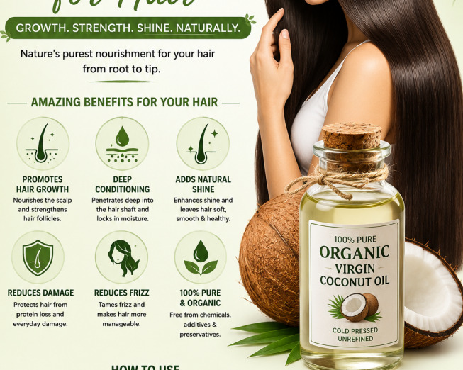 organic-virgin-coconut-oil-for-hair-growth-shine-naturally