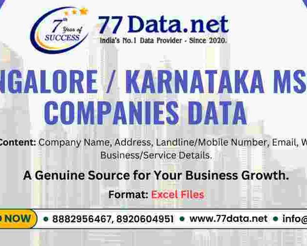 68k-bangalore-karnataka-msme-companies-data-for-business-growth