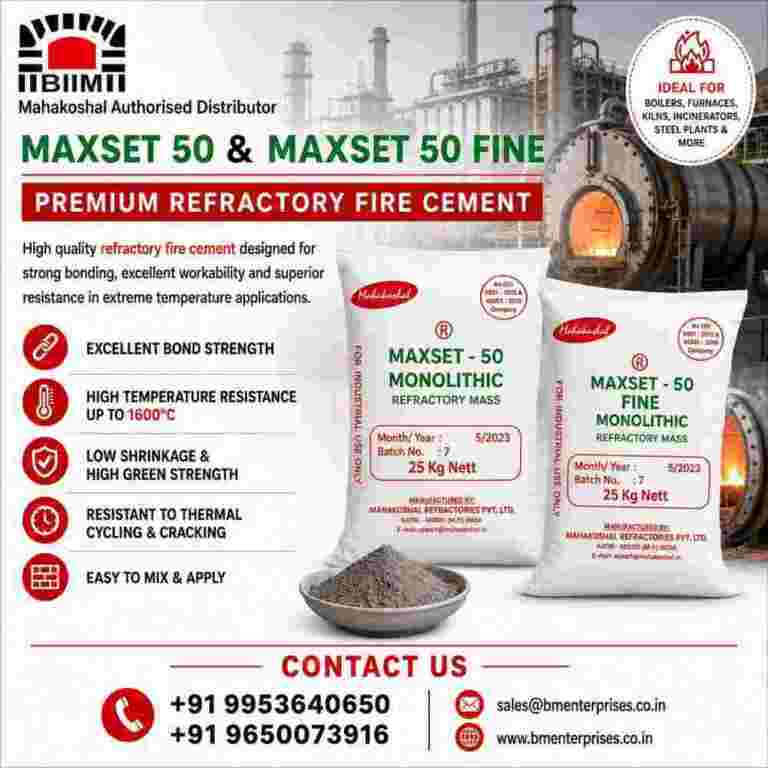 leading-supplier-of-maxset-50-refractory-mortar-in-india-big-0