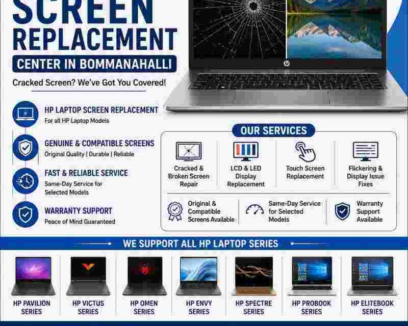 hp-laptop-screen-replacement-center-in-bommanahalli