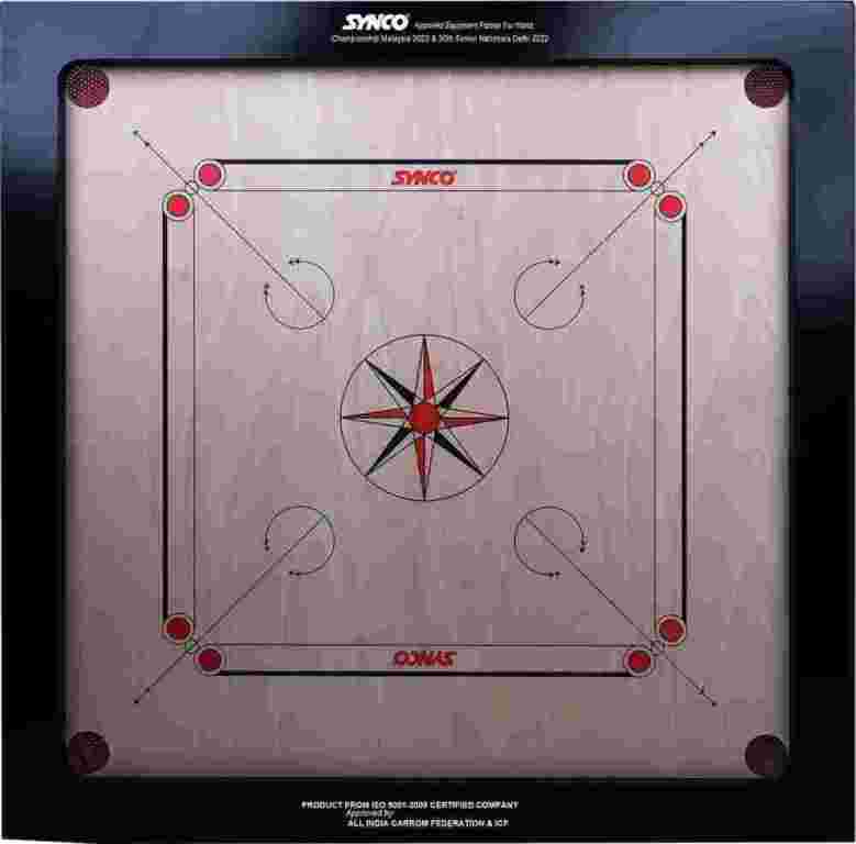 synco-36-inches-4mm-chakri-back-full-size-best-carrom-board-big-0