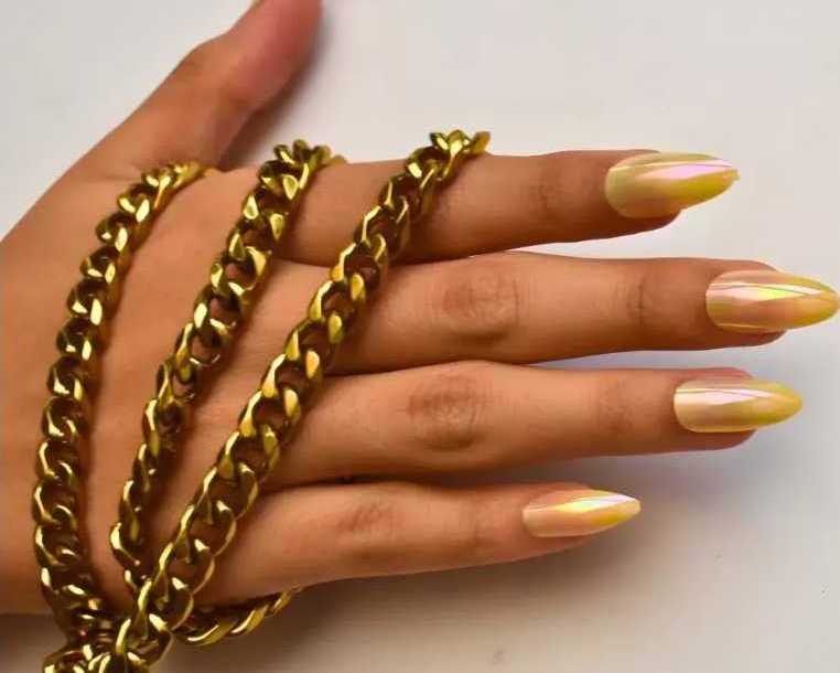 bijli-babe-press-on-nails-metallic-chrome-elegance-by-soulstruck