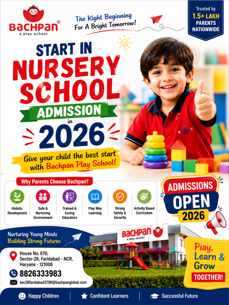 nursery-school-admission-in-sector-28-faridabad-admissions-open-big-0