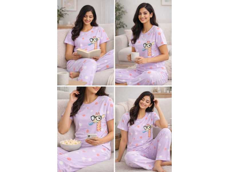 stylish-women-night-suit-soft-breathable-comfortable-nightwear-small-0