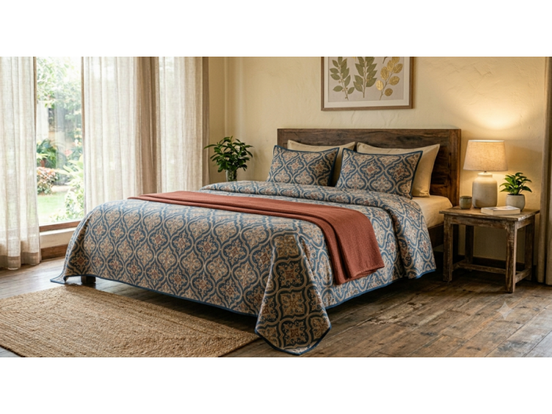 king-size-cotton-bed-cover-quilted-handloom-bedcover-small-0