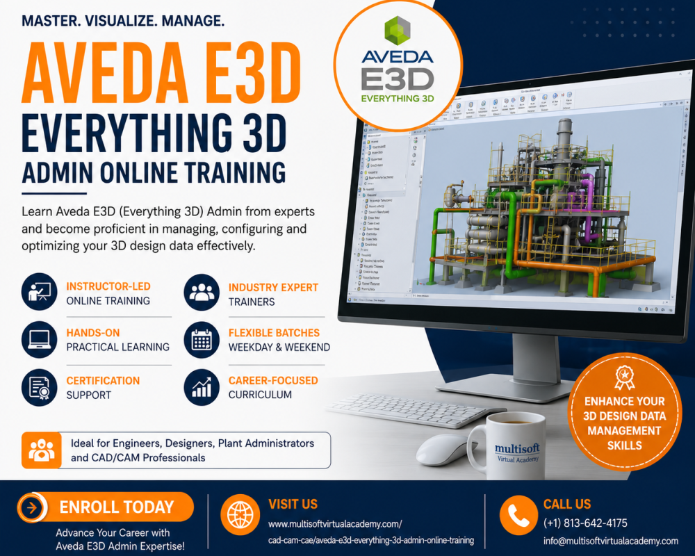 aveva-e3d-everything-3d-admin-training-certification-course-online