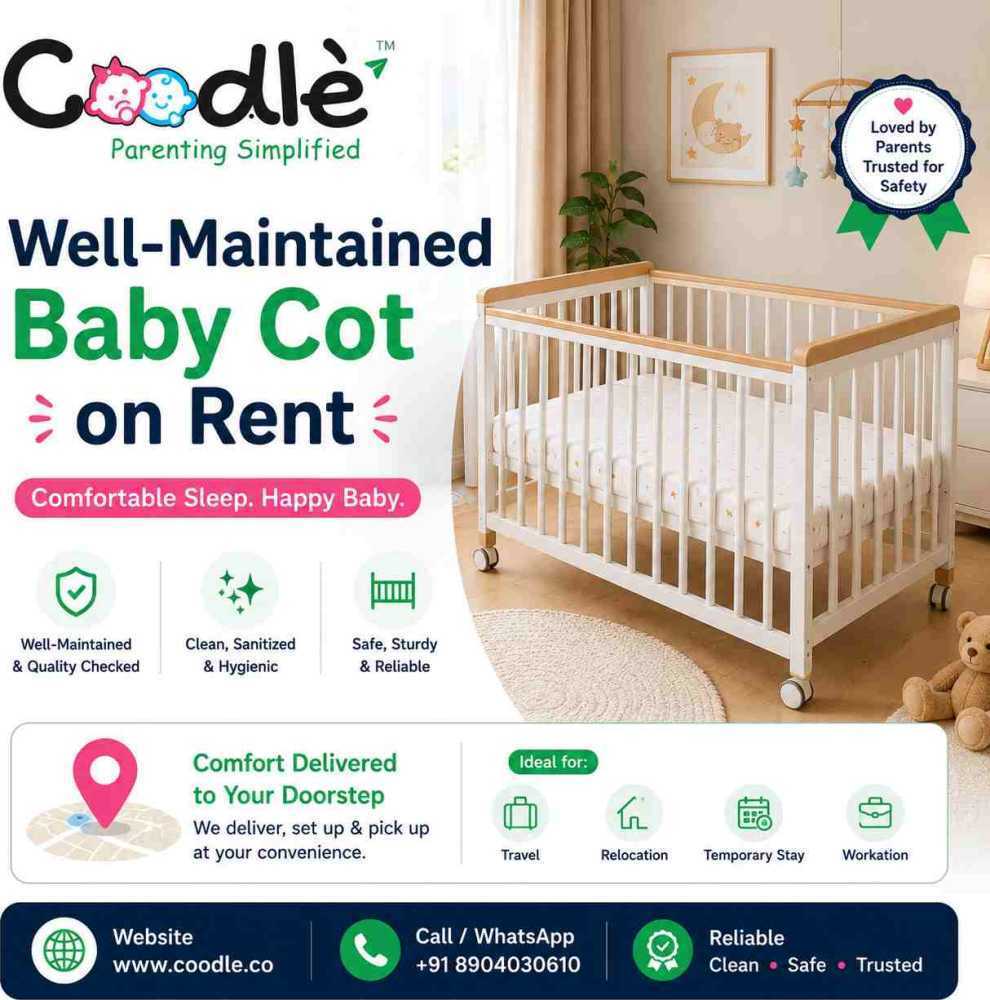 well-maintained-baby-cot-on-rent-big-0