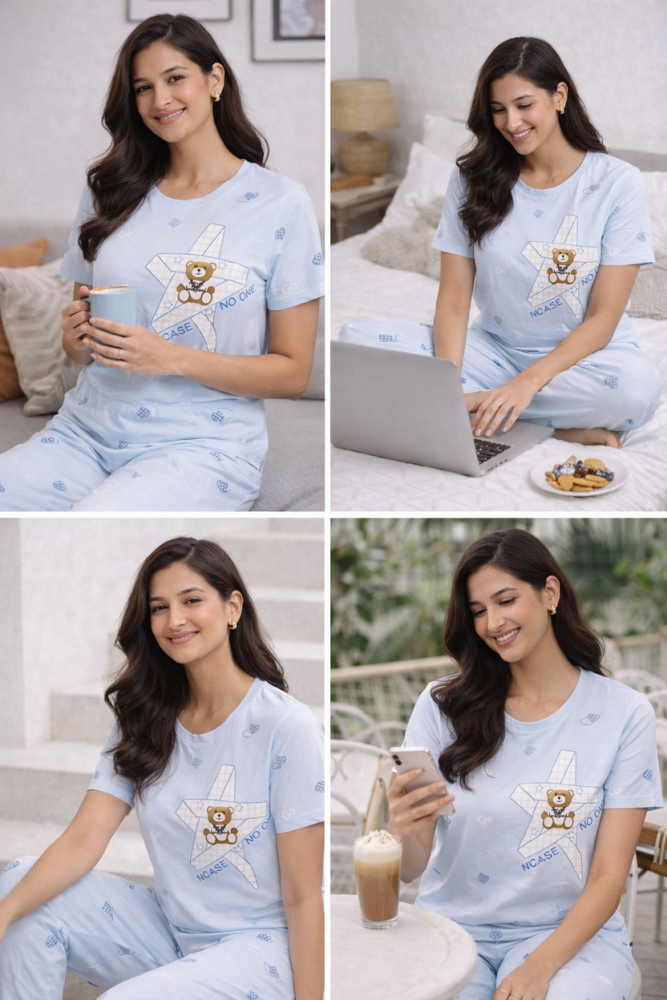 lavender-comfort-women-night-suit-soft-cotton-printed-nightwear-for-women-big-0