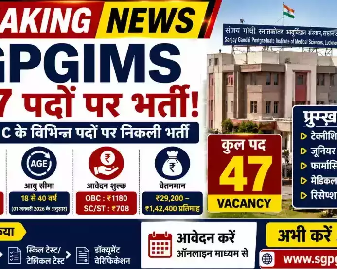 sgpgims-recruitment-2026-latest-vacancy-updates-and-apply-online