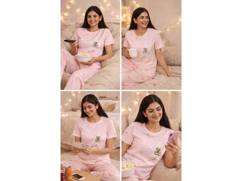 elegant-women-night-suit-soft-cotton-comfort-nightwear-for-relaxing-sleep-small-0