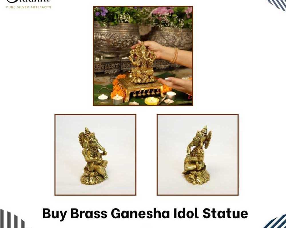 buy-brass-ganesha-idol-statue-siddhhi-arts