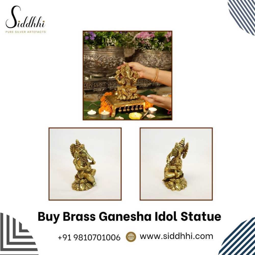 buy-brass-ganesha-idol-statue-siddhhi-arts-big-0