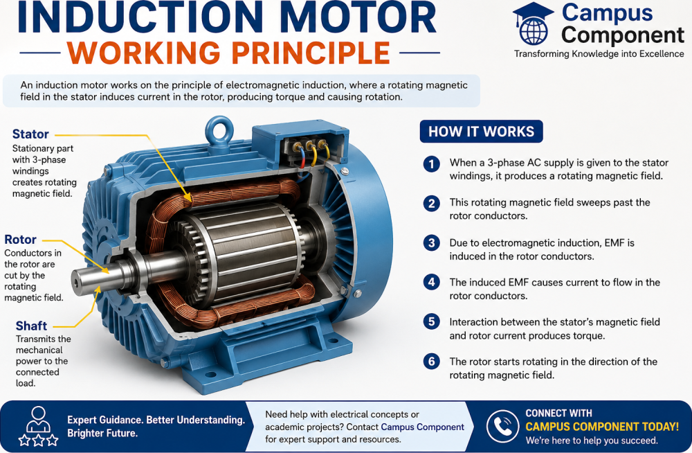 best-induction-motor-working-principle-learning-support-by-campus-component-big-0