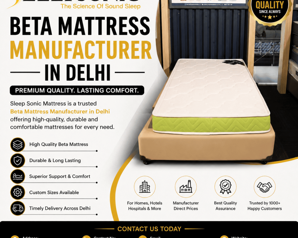 5-powerful-beta-mattress-manufacturer-in-delhi-sleep-sonic