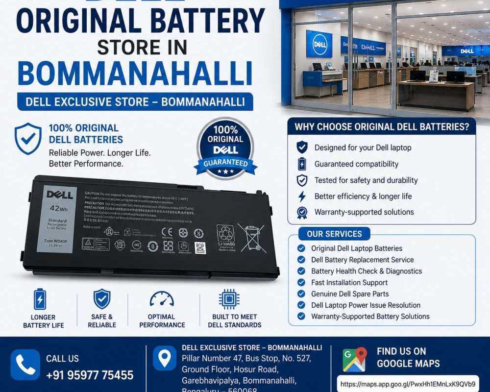 dell-original-battery-store-in-bommanahalli-dell-exclusive-store-bengaluru