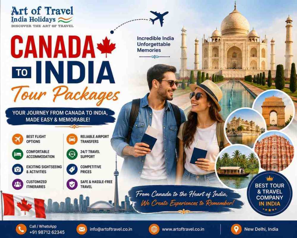 canada-to-india-tour-packages