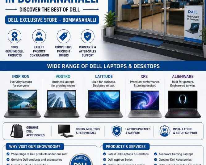 dell-laptop-exclusive-showroom-in-bommanahalli