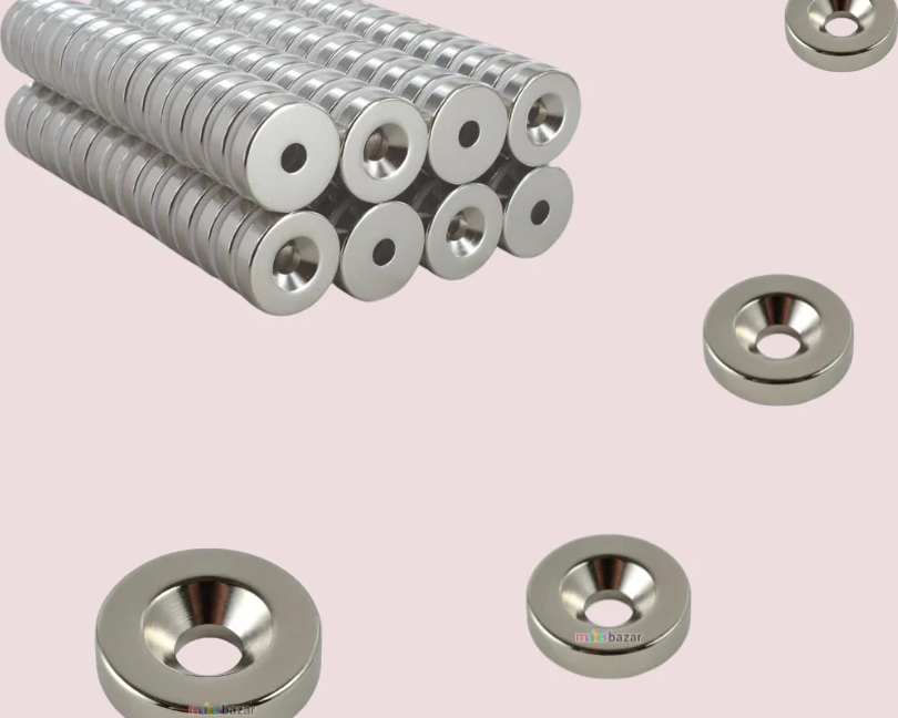 neodymium-channel-countersunk-ring-magnet-for-mounting
