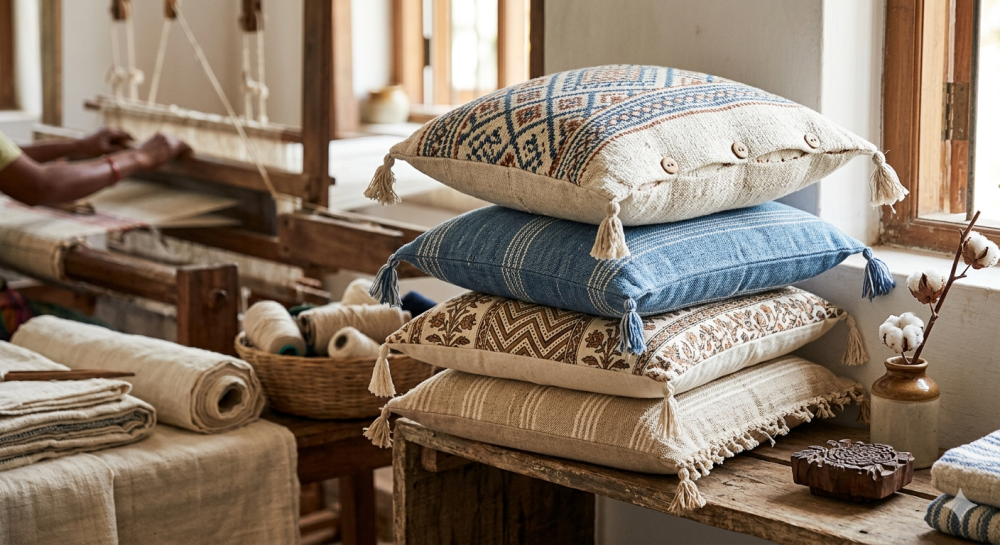 cotton-pillow-covers-handloom-245-gsm-18x27-inches-theindiglobal-big-0
