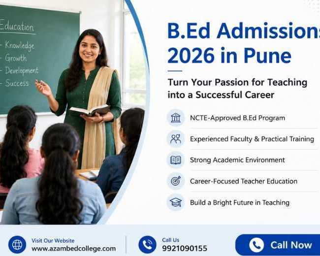 bed-admissions-2026-in-pune-teaching-into-a-successful-career