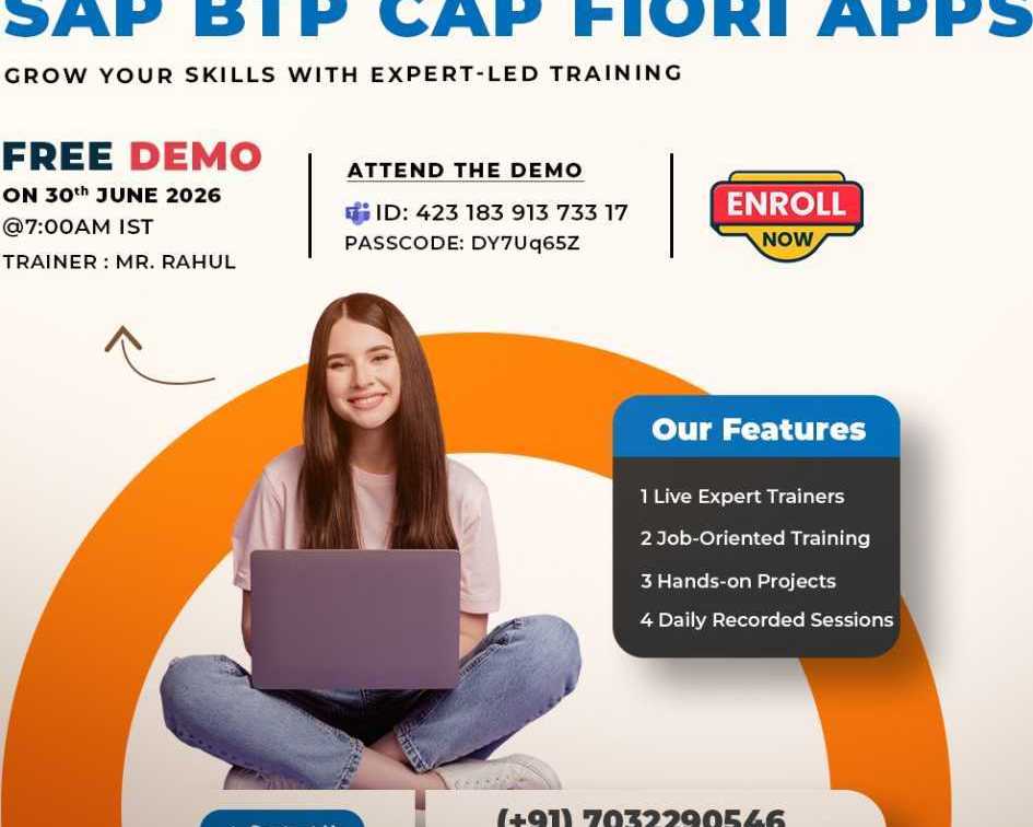 sap-btp-cap-fiori-apps-live-free-demo-training