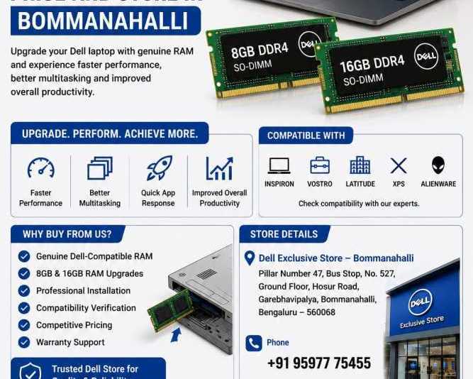dell-laptop-8gb-16gb-ram-price-and-store-in-bommanahalli