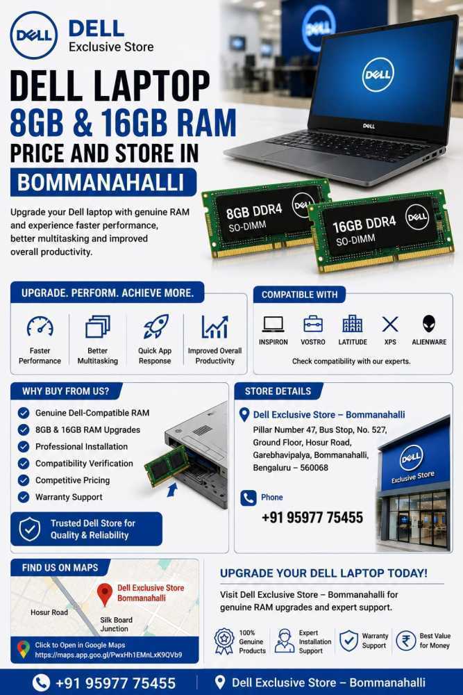dell-laptop-8gb-16gb-ram-price-and-store-in-bommanahalli-big-0