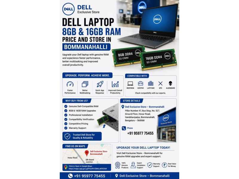 dell-laptop-8gb-16gb-ram-price-and-store-in-bommanahalli-small-0