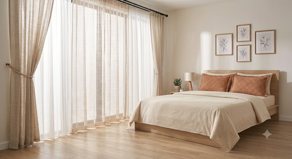 cotton-bed-cover-set-bedsheet-pillow-covers-included-theindiglobal-big-0