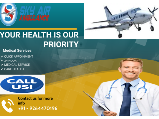 Offering Medical Transportation with ICU Facilities in Baramati by Sky Air