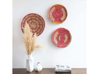 HandWoven wall Baskets for Home Decor