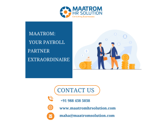 "Maatrom: Your Payroll Partner Extraordinaire."