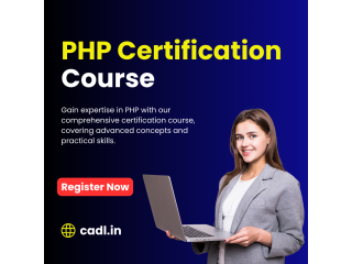 PHP Certification Course at CADL Zirakpur