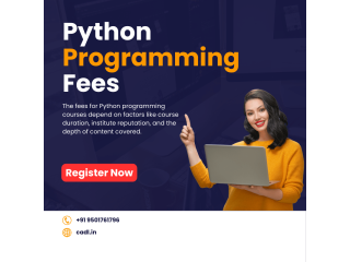 Python programming fees in zirakpur at cadl
