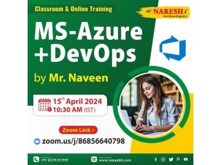 Best Ms Azure + Azure DevOps Training in Hyderabad 2024