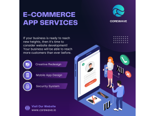 Corewave Ecommerce app Development Company Delhi