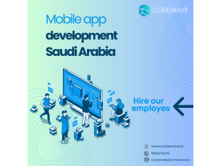 Mobile App Development now in Saudi Arabia (corewave)