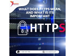What Does https mean, and What Is Its Important