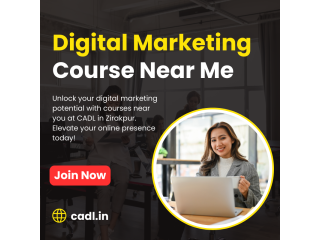 Digital Marketing Course Near Me at CADL Zirakpur