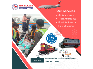 Ansh Train Ambulance Service in Patna – Provides Efficient and Reliable Medical Transportation