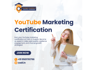 YouTube Marketing Certification Course at CADL Zirakpur