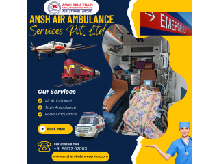 Ansh Train Ambulance Service in Kolkata – With Fully Trained and Skilled Team