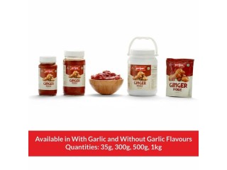 Ginger pickle | Buy Ginger Pickle Online - Priya Foods