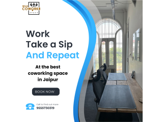 Collaborate, create, and conquer in our shared office space.