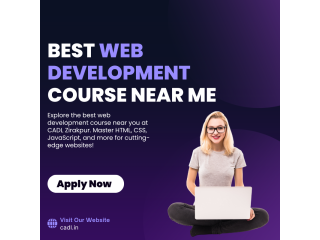 Best web Development course Near Me at CADL Zirakpur